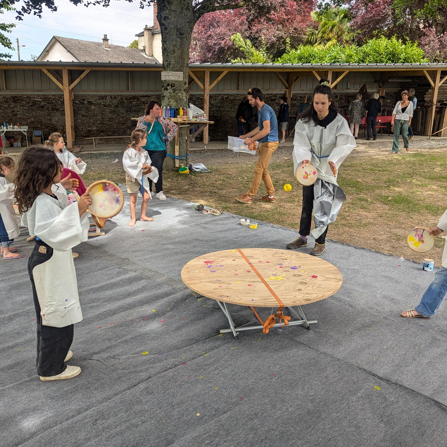 Ateliers de dripping (peinture)